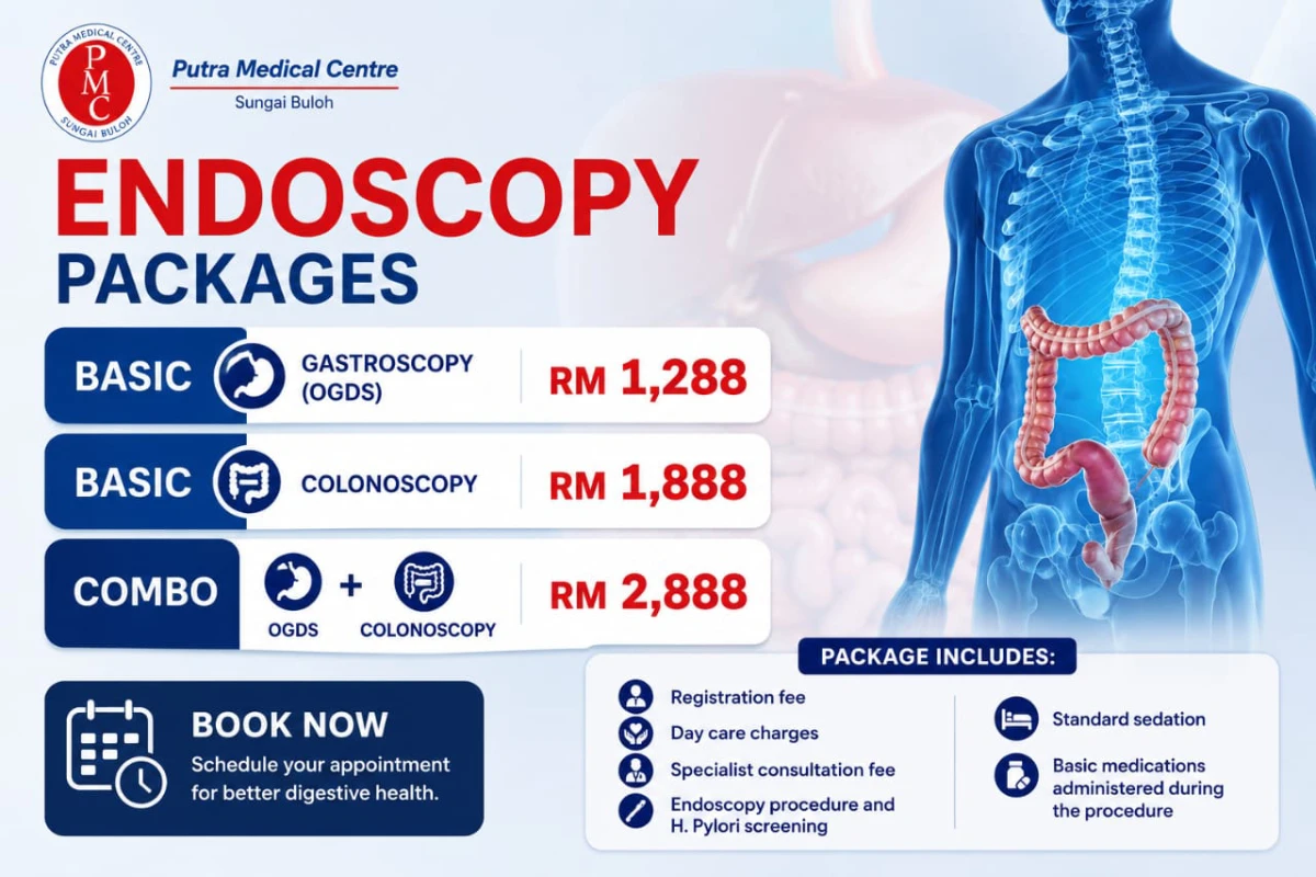 Pakej Endoskopi — Putra Medical Centre